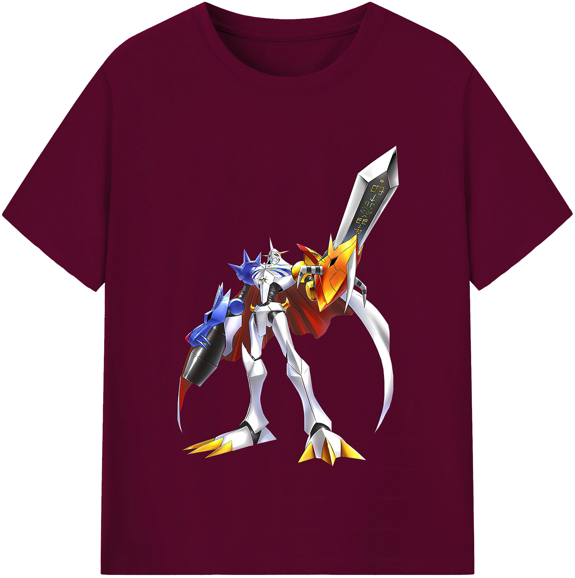 （画像用） Digimon デジタルモンスター/デジモン レディースカジュアルプリントTシャツ（綿100％）